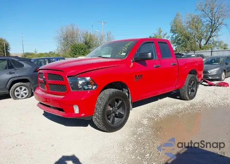2019 Ram 1500 Classic Express 4X4 6'4 Box from USA, damaged, VIN 1C6RR7FG0KS533667